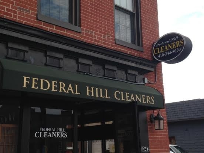 Federal Hill Cleaner offer pick up and drop off dry cleaning service to tenants of 100 South Charles